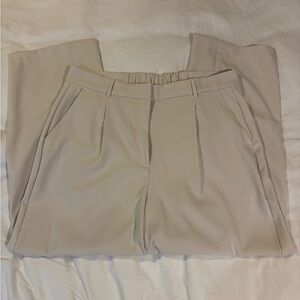 Old Navy Women's Cream Straight Leg Pants